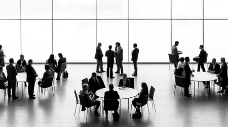 Business People Meeting Conference Seminar Office Concept. Business People Meeting Conceptの素材