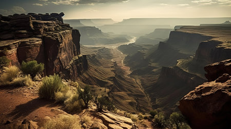 Grand Canyon National Park (South Rim), Arizona, United States.の素材