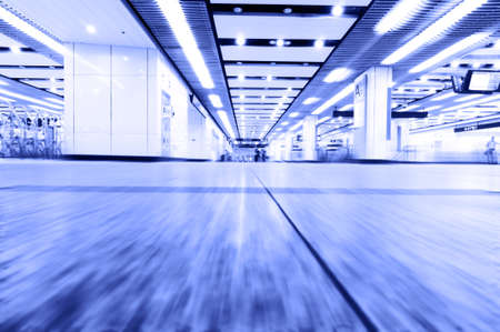 subway station in shanghai chinaのeditorial素材