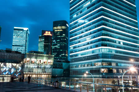 beautiful night view in shanghaiのeditorial素材