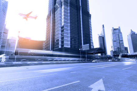 the modern building of the lujiazui financial centre in shanghai china.