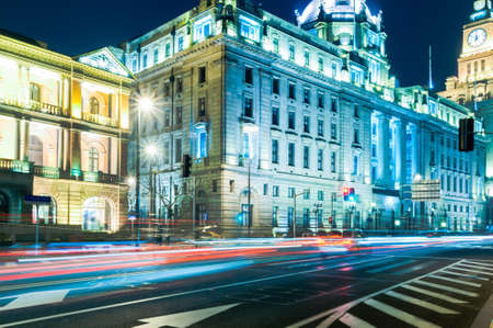 old buildings in China Shanghai Bund