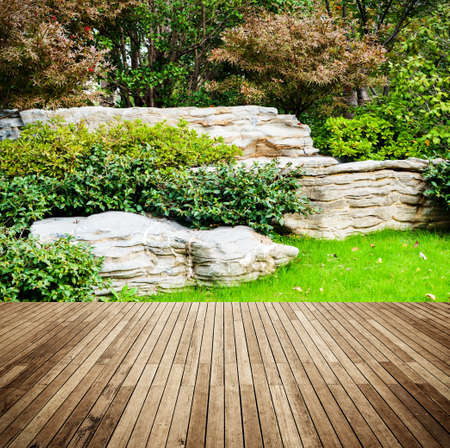 wood textured backgrounds in a room interior on the forest backgroundsの写真素材