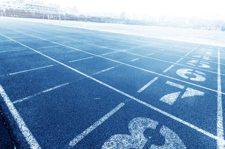 Athletics Track Lane Numbers