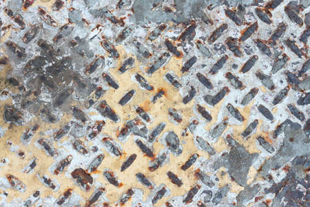 rust on steelの写真素材