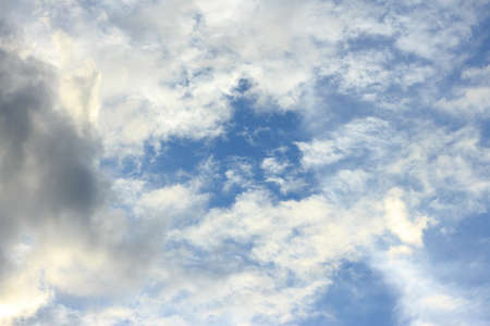 Clouds on the skyの写真素材