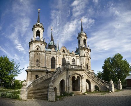 Bazhenov's church near the Moscowの写真素材
