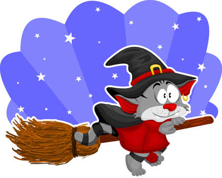 Halloween catのイラスト素材