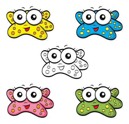Cute starfishのイラスト素材