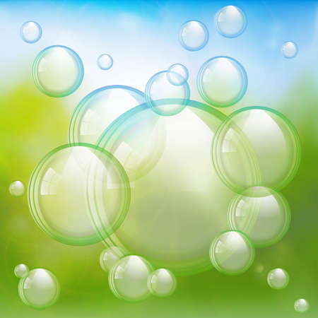 Summertime backgroundのイラスト素材