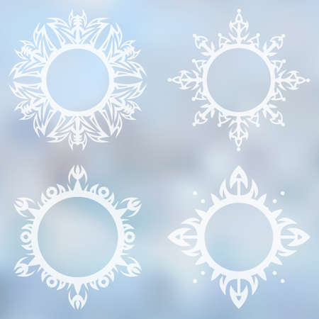 Decorative frames setのイラスト素材