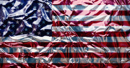 american flagの写真素材