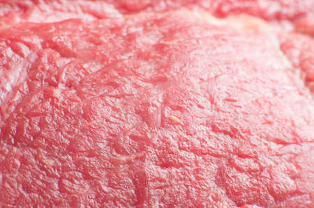 A fresh red meat background or a texture macro photo.の写真素材
