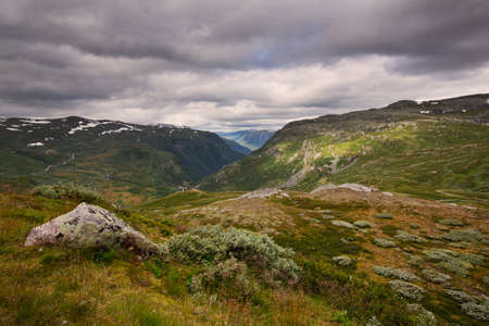 Landscape National Park in Jotunheimenの写真素材