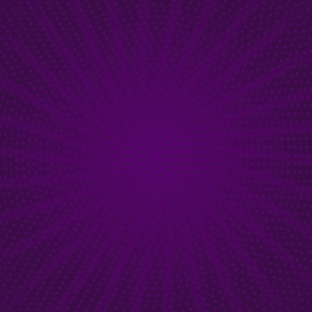 Purple comic background with dots patternのイラスト素材