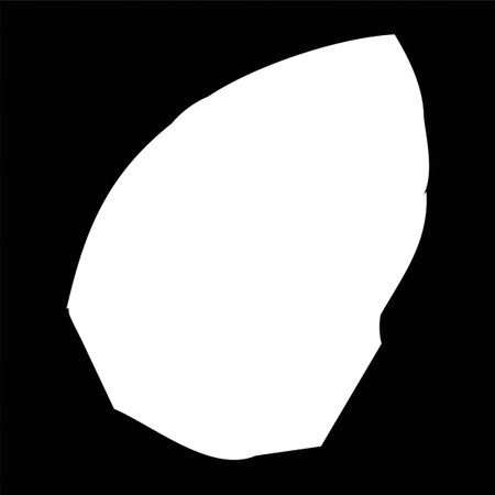 Simple San Marino Map Isolated on Black Background, can be used for business designs, presentation designs or any suitable designs.のイラスト素材