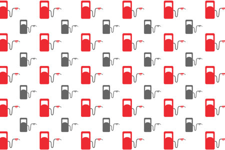 Abstract Gas Station Pattern Background, can be used for business designs, presentation designs or any suitable designs.のイラスト素材