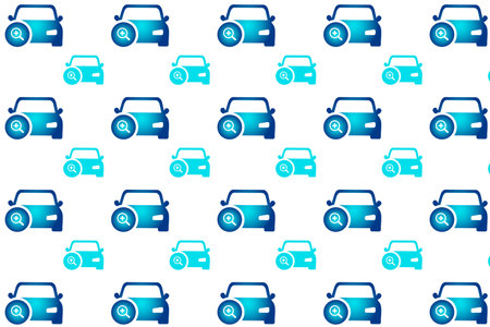 Abstract Car Search Pattern Background, can be used for business designs, presentation designs or any suitable designs.のイラスト素材