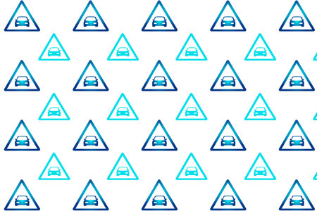 Abstract Car Sign Pattern Background, can be used for business designs, presentation designs or any suitable designs.のイラスト素材