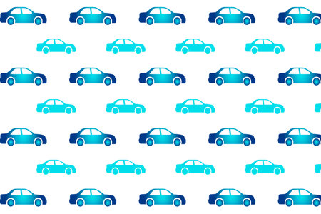 Abstract Car Side View Pattern Background, can be used for business designs, presentation designs or any suitable designs.のイラスト素材