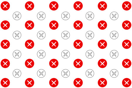 Abstract Cancel Pattern Background, can be used for business designs, presentation designs or any...