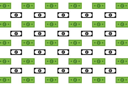Abstract Colon Banknote Pattern Background, can be used for business designs, presentation designs or any suitable designs.のイラスト素材