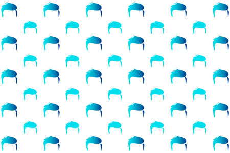Abstract Man Hair Pattern Background, can be used for business designs, presentation designs or any...