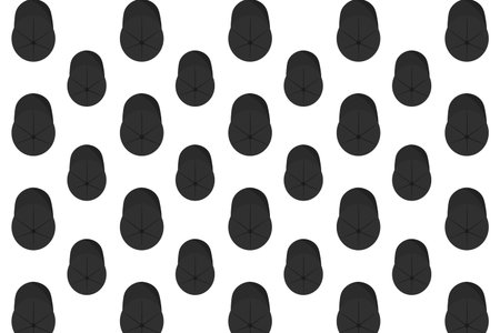 Abstract Cap Top View Pattern Background, can be used for business designs, presentation designs or...