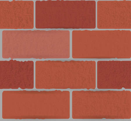 concrete red blocks on a grey background seamlessのイラスト素材