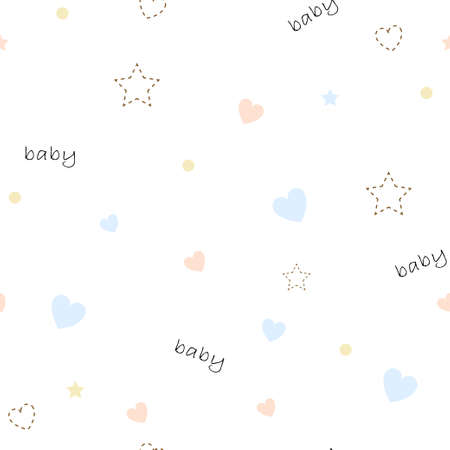 baby shower, baby background
Set of cute seamless patternsのイラスト素材