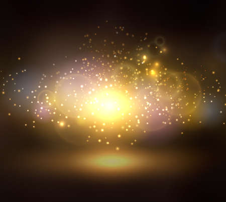 Abstract brawn background on Big Bang themeのイラスト素材