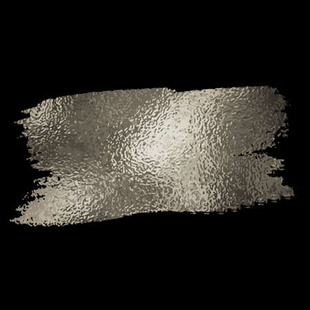 Silver Texture Paint Stain Illustration Could be used for Christmas or other designsのイラスト素材