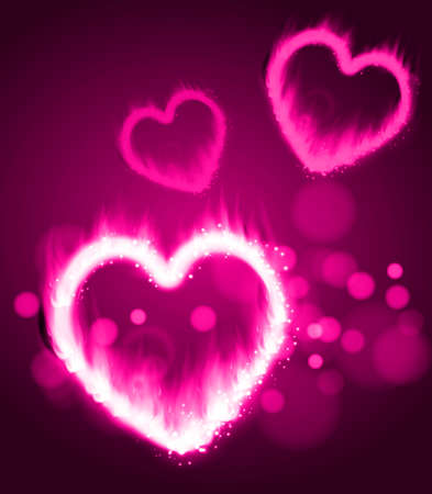 Flame heart son the darkのイラスト素材