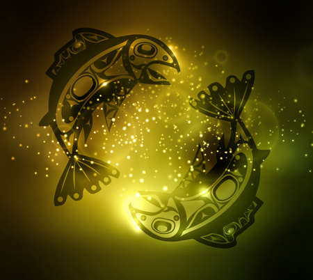 Native fish Vectorのイラスト素材