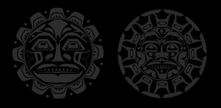 Vector illustration of the sun symbolのイラスト素材