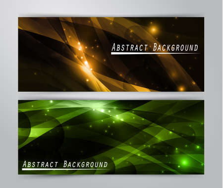abstract banner backgroundのイラスト素材