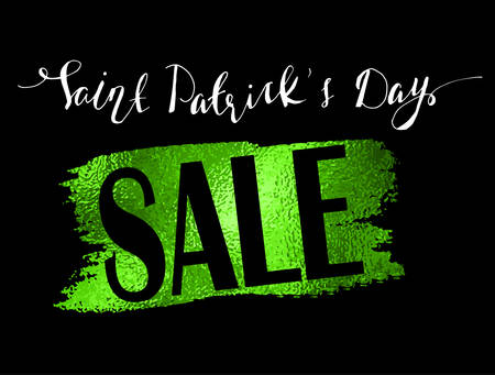 St. Patrick s Day Sale Bannerのイラスト素材