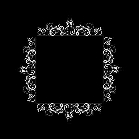 Vintage baroque frameのイラスト素材