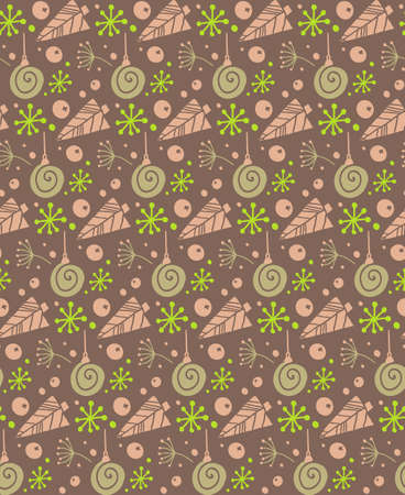 Christmas pattern.のイラスト素材