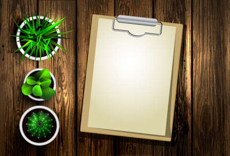 Vector wood textureのイラスト素材