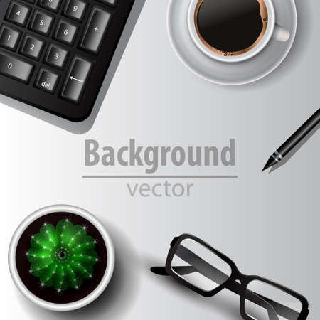 Cactus top viewのイラスト素材