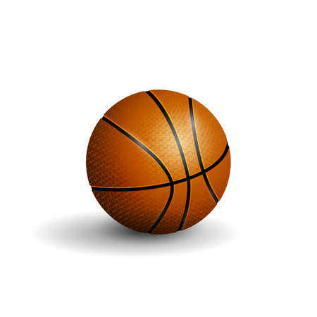 Vector Basketball isolated illustration.のイラスト素材