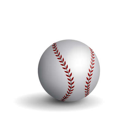 Vector Baseball ball illustration.のイラスト素材