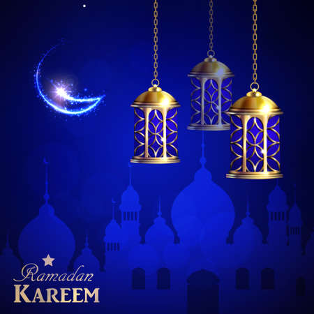 Ramadan Kareem, greeting backgroundのイラスト素材