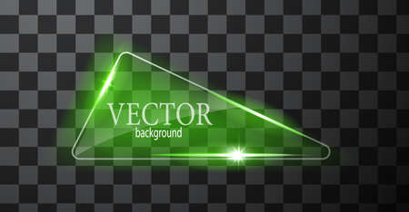 abstract neon triangleのイラスト素材