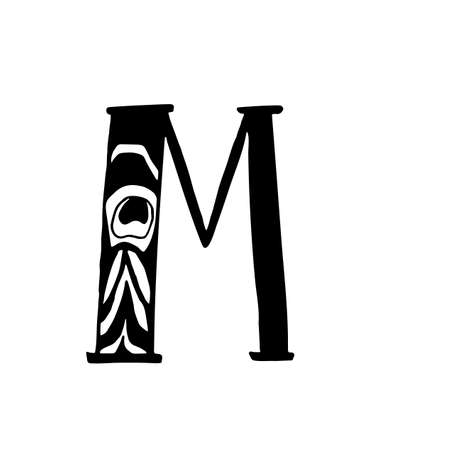 Vector hand drawn typefaceのイラスト素材