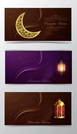 Ramadan Kareem, greeting background vectorのイラスト素材