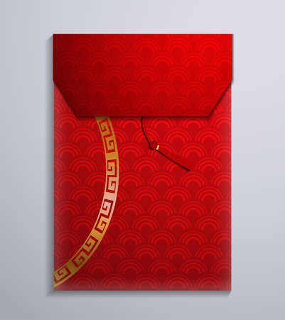 Red envelope packet for new yearのイラスト素材
