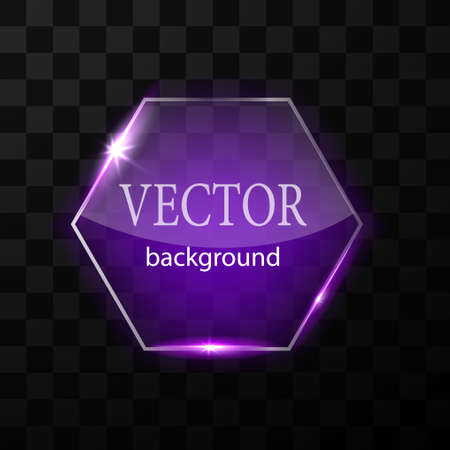 Glass vector button plane. Easy editable backgroundのイラスト素材