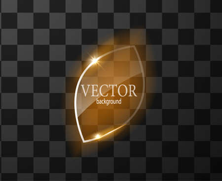 Glass vector button plane. Easy editable backgroundのイラスト素材